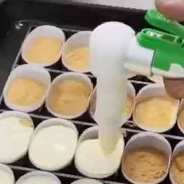 液体灌装机杯托注料细节