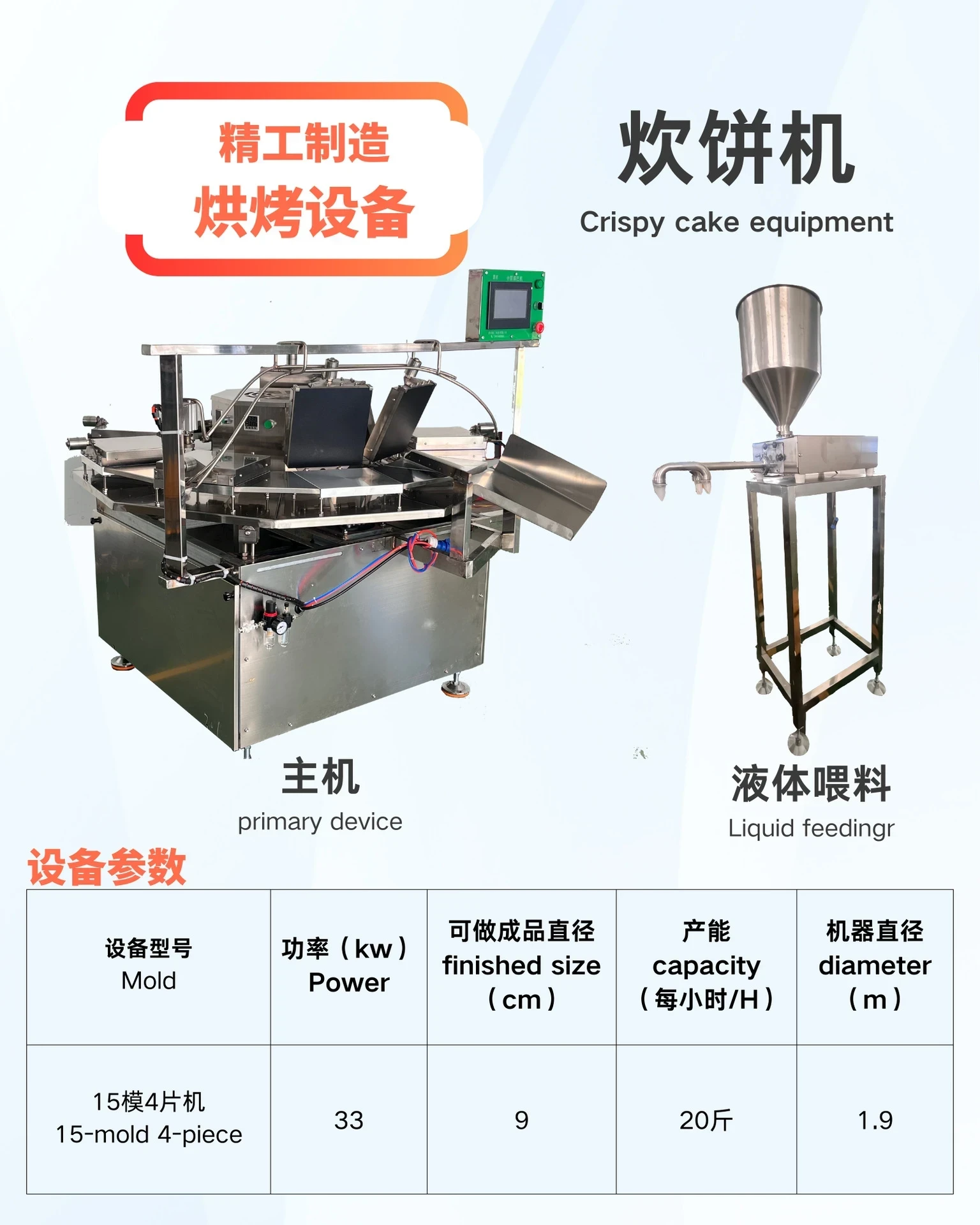 虾饼设备