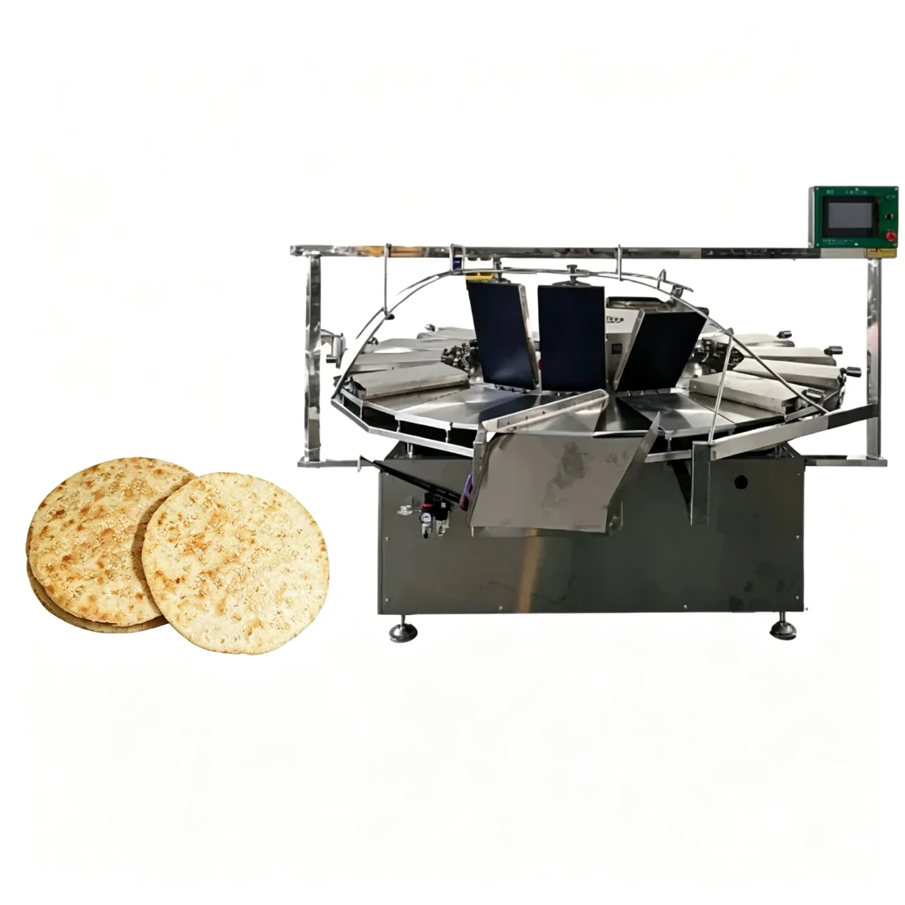 Xiyang cake pressing shrimp cake stone cake baking machine